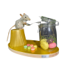 Souris bocal macarons